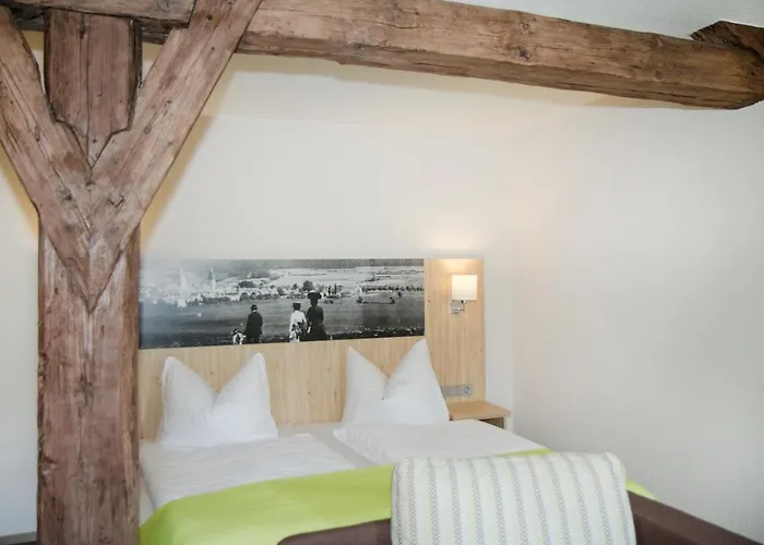 ホテル Hotel-gasthof Blaue Traube E.k. ベルヒング